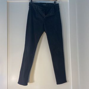 Lucky Brand Ava skinny stretch jeans | light black | size 6
